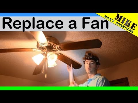 Replacing a Ceiling Fan