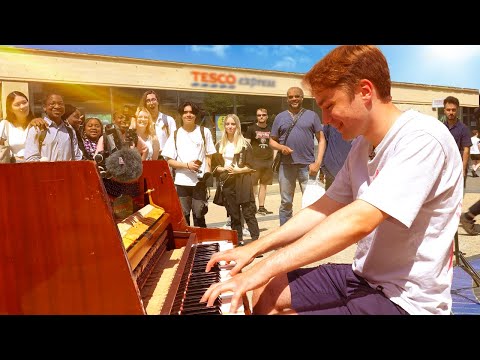 Thumbnail for I played HEAT WAVES on piano in public