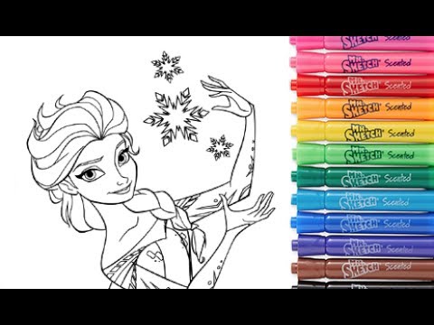 Thumbnail for ROTULADORES MÁGICOS Anna y Elsa de Frozen Descubre los dibujos escondidos