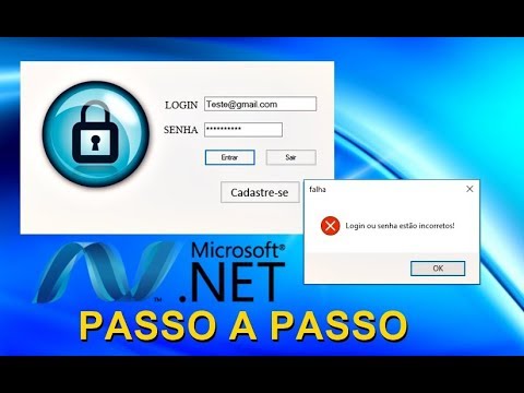 Como criar um sistema de login e senha com C# e SQLServer PARTE 1