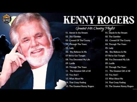 Thumbnail for The Best Songs of Kenny Rogers - Kenny Rogers Greatest Hits Playlist - Top 40 Songs of Kenny Rogers