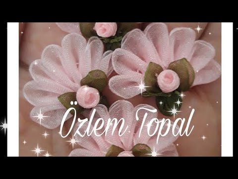 Thumbnail for #Özlem#Topal#Organza#Kurdale#Ayçiçeği#Yazma#Oyası#Motif#Yapımı#