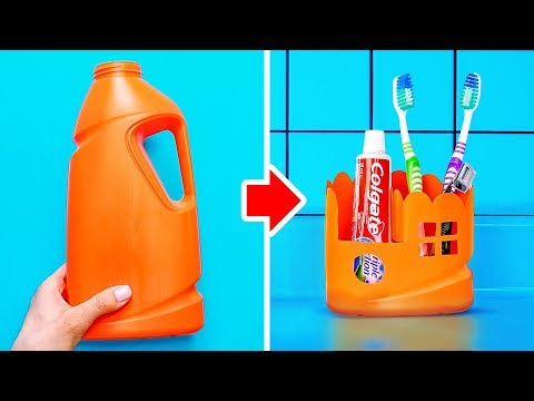 Thumbnail for 22 CLEVER WAYS TO RECYCLE OLD PLASTIC BOTTLES