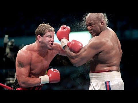 Thumbnail for Tommy Morrison (USA) vs George Foreman (USA) | BOXING fight, HD