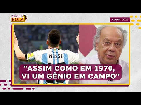 TRAJANO relembra BRASIL da COPA de 1970 e compara: &apos;Tive a mesma EMOÇÃO ao ver MESSI hoje&apos;