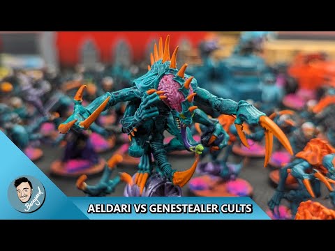 Thumbnail for AELDARI VS GENESTEALER CULTS WARHAMMER 40000 BATTLE REPORT