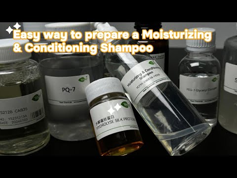 Thumbnail for Formulating an Easy-to-do Moisturizing & Conditioning Shampoo | Yeser Chemicals Tutorial