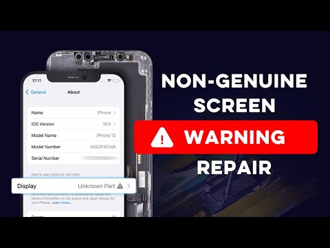 Thumbnail for How to Remove iPhone (11-12) Non-genuine Screen Warning by Aftermarket Screens
