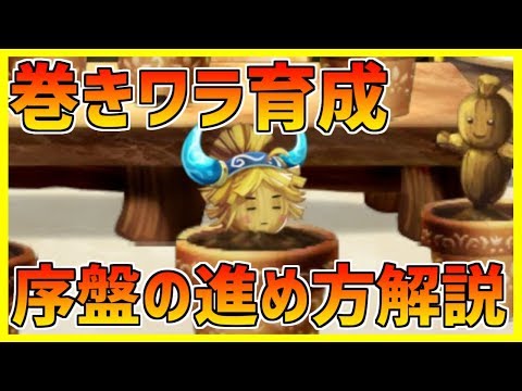 【アナザーエデン】巻ワラ育成の序盤の進め方を解説する！！