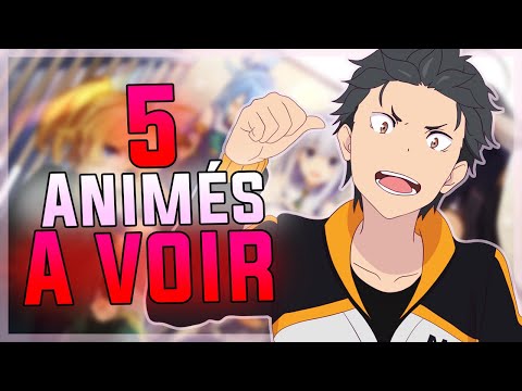 5 Animés que tu DOIS ABSOLUMENT VOIR EN 2021 !!!