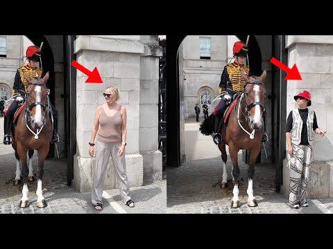 Tourists Got Too Close — The Lady Guard Had to Act Fast