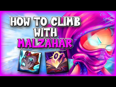 Thumbnail for HOW TO CLIMB TO GOLD WITH MALZAHAR SEASON 11 | Malzahar Guide S11 - League Of Legends