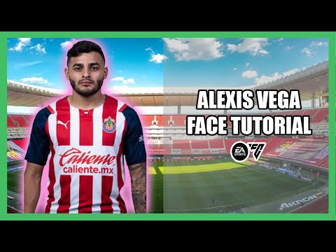 EA FC 24 || COMO HACER A ALEXIS VEGA ( CHIVAS ) EN FC 24 - FACE TUTORIAL