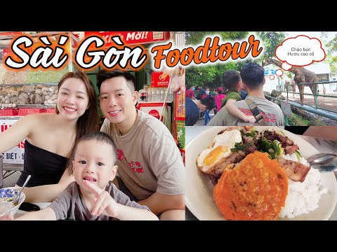 Sài Gòn có món gì ngon? ???? Nhà Bơ đi Thảo Cầm Viên ❤️ TrinhPham Family