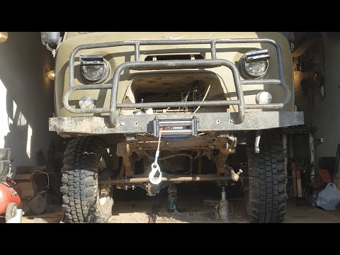 Thumbnail for Установка ГУРа на УАЗ буханка (Ниссан Атлас)часть 1