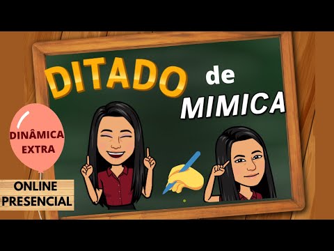 Thumbnail for Ditado de Mímica - Dinâmica [ONLINE E PRESENCIAL] Professor em Sala