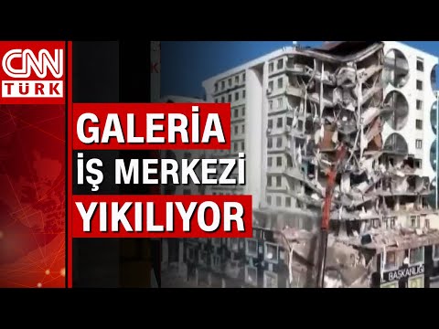 Thumbnail for Birçok kişiye mezar olan Diyar Galeria İş Merkezi'nin yıkımına başlandı