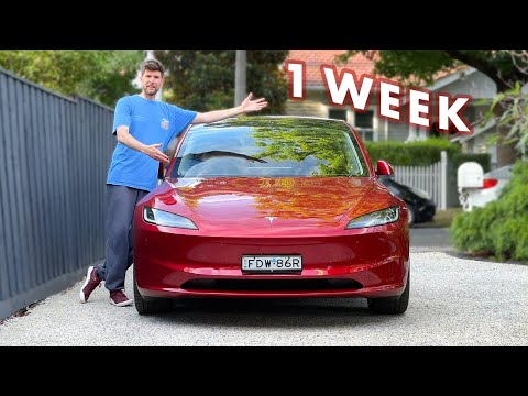 Thumbnail for 1 Week Review of the NEW Tesla Model 3