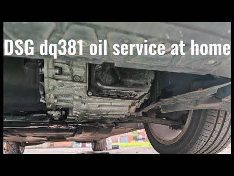DSG 7 speed (DQ381)oil service at home.