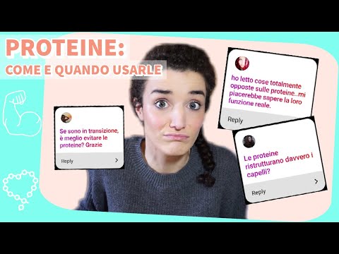 Thumbnail for PROTEINE e CAPELLI RICCI ???? "Over Proteine" vs "Over Idratazione" e trattamento proteico per capelli