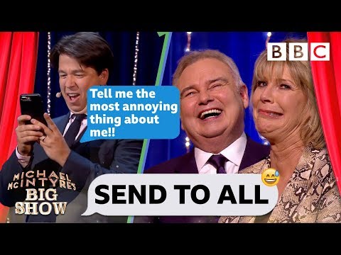 Eamonn Holmes&apos; bathroom secrets revealed ???????? by Michael&apos;s hilarious text - Send To All