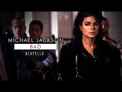 Thumbnail for Michael Jackson - Bad (Acapella No Background Vocals)