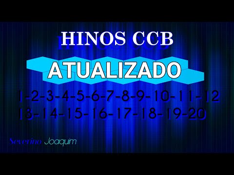 Thumbnail for Hinos CCB ATUALIZADOS -1-2-3-4-5-6-7-8-9-10-11-12-13-14-15-16-17-18-19-20 - HINOS CANTADOS HINÁRIO 5