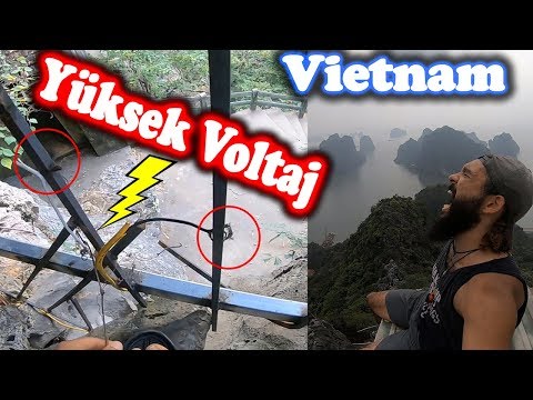 Thumbnail for YÜKSEK GERİLİMLİ Kapıdan Atladım! Halong Bay'ın Zirvesine KAÇAK Tırmandım !! - Vietnam ~78