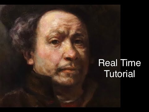 Thumbnail for Portrait Painting Tutorial | Rembrandt Self-Portrait Demonstration