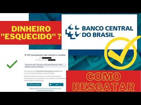 "Descobriu o Seu Dinheiro Esquecido? Descubra Como no Banco Central!"