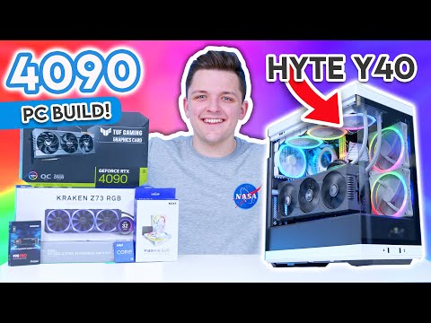 Thumbnail for Insane $3000 RTX 4090 Gaming PC Build - ft. HYTE Y40! ???? [Full Build Guide w/ Benchmarks]