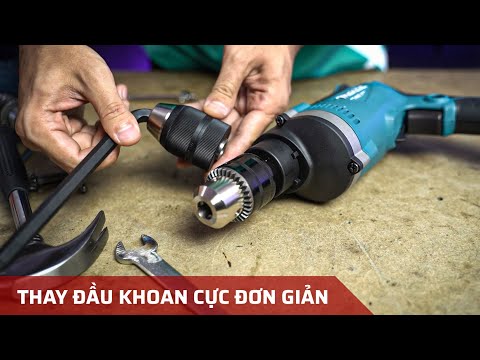 Thumbnail for Cách Thay Đầu Kẹp Mũi Khoan Cực Đơn Giản (Makita HP1630, M8101B, GSB 13RE, GSB 16RE, GSB 550, ...)
