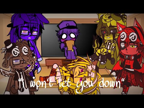 Thumbnail for Fnaf 1 [] React To [] "i won't let you down" [] Gacha Club [] Fnaf