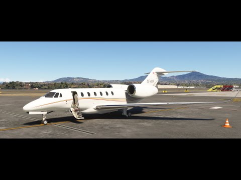 Thumbnail for FS20 | Bairline Business Jet Ops Cessna Citation X | Rome CIA ✈ INN Innsbruck | FFX C750| VATSIM
