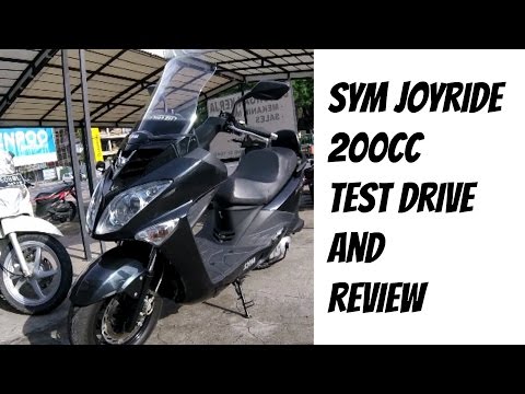 Thumbnail for SYM Joyride 200cc Test drive and review Bali Indonesia