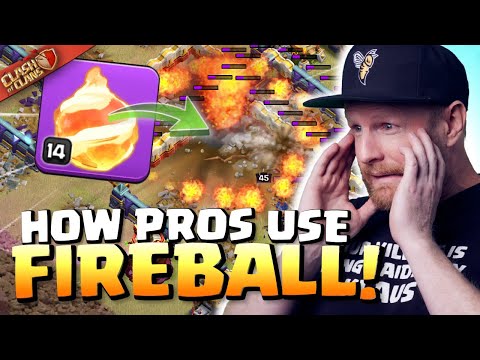 PROs use FIREBALL in the most UNEXPECTED WAY!INSANE! Clash of Clans