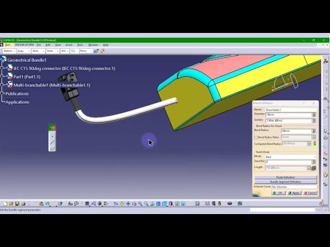 Thumbnail for CATIA V5 electrical wiring | Electrical Wiring Harness Design | Step-by-Step Guide for Beginners