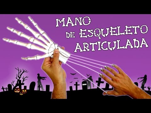 MANO de ESQUELETO ARTICULADA, cómo se hace | Te Digo Cómo
