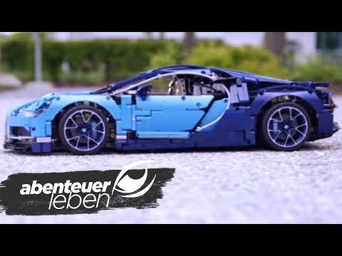 Ein Sportwagen aus Legosteinen - der Lego Bugatti Chiron | Abenteuer Leben | kabel eins