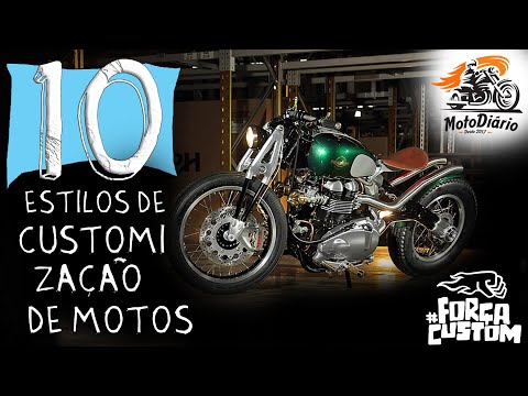 Thumbnail for 10 estilos de CUSTOMIZAÇÃO de motos