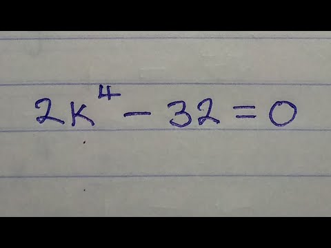 Obtaining the four solutions | Olympiad Mathematics