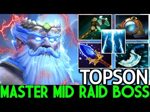 Thumbnail for TOPSON [Zeus] When Master Mid Raid Boss No Mercy 20 Kills 7.25 Dota 2