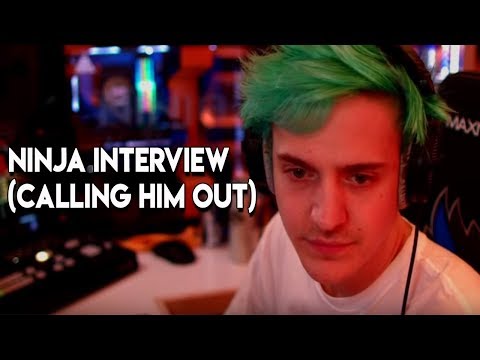 NINJAS AWFUL RESPONSE TO MY VIDEO (Interview Calling Out Ninja)