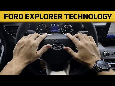 Ford Explorer Steering Wheel and Analogue Cluster (2020 - 2024 model)