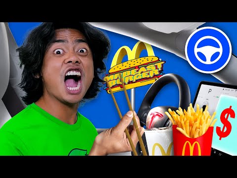 Letting TESLA DECIDE Where I Eat For 24 HOURS!