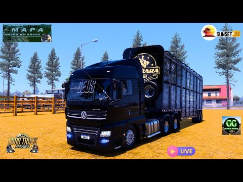 Thumbnail for EURO TRUCK SIMULATOR 2 / MAPA AMERICAM BRASIL ERB 1.46 / LIVE #47 / #gomesgamer071 #ets #stem