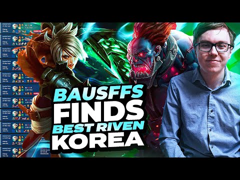 Thumbnail for Baus meets #1 Riven KOREA and this happened... *10 Death Powerspike???*
