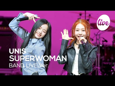 Thumbnail for [4K] UNIS(유니스) “SUPERWOMAN” Band LIVE Concert 갓 데뷔한 갓기들 라이브 들으러 티켓 준비 완료???? [it’s KPOP LIVE 잇츠라이브]