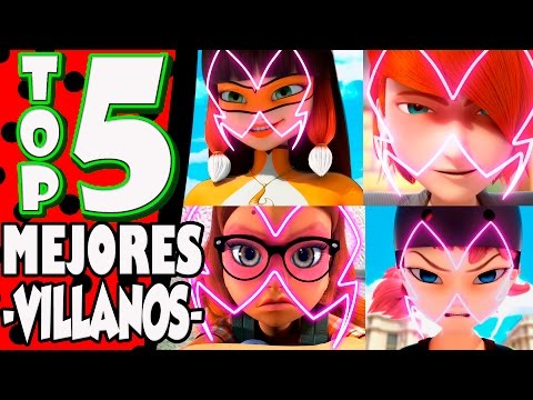 Thumbnail for Miraculous Ladybug | TOP 5 | Villanos AKUMATIZADOS mas poderosos