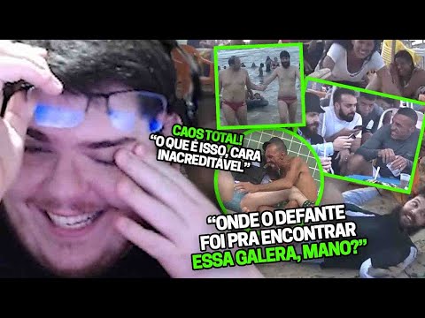 CASIMIRO REAGE AO DIOGO DEFANTE: O REPÓRTER DOIDÃO MAIS LOUCO DA HISTÓRIA | Cortes do Casimito